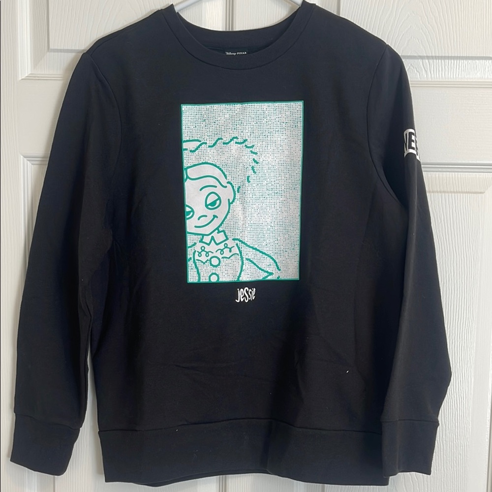 Toy Story Black Jessie Graphic Sweater